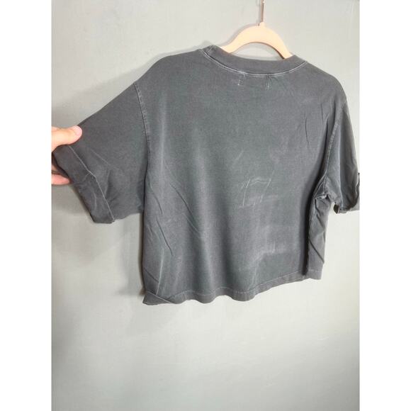 Free People Girl Dangerous Womens M Howdy Graphic Boho T Shirt Casual Western - Picture 6 of 10